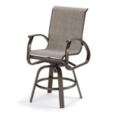 Cape May Sling Counter Swivel Bar Chair