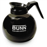 Glass Decanter - Black