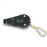 Digital Gauge Key Chain with Flashlight		