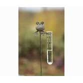 Stone Frog Rain Gauge