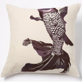 Chocolate Whole Baby Fish Pillow