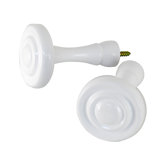Wooden Holdback in White
