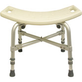 Bariatric Shower Stool without Opening