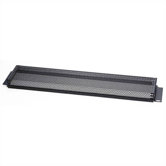 Perforated steel security cover