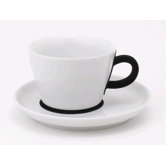 Five Senses Touch! 8.5 oz. Cappuccino Cup with Saucer