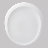 Tao 15.8" Oval Platter in white
