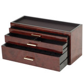 Meridian Three Drawer Storage and Watch Box