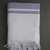 Ayrika Extra Soft Terry Fouta Towel in Blue