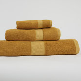 Bamboo 3 Piece Towel Set in Gold