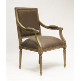 Louis Fabric Arm Chair