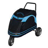 Roadster Pet Stroller in Black / Blue