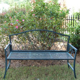Mimosa Steel Garden Bench