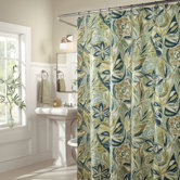 Island Breeze Shower Curtain in Blue