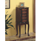 Traditional Jewelry Armoire