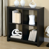 34" Hollow-Core Room Divider Bookcase