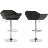 Hydraulic Lift Barstool (Set of 2)