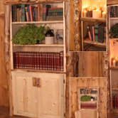 Silver Creek Bookcase with Two Doors