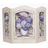 Chic 3 Panel MDF Fireplace Screen