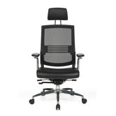 B&uuml;rostuhl h&ouml;henverstellbar und drehbar "Executive ONE" in Schwarz