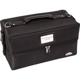Soft-Sided 2-Tiered Accordion Professional Makeup Case