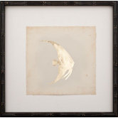 Gold Leaf Fish on Archival Paper Art