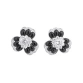 Cubic Zirconia and Clip/ Post Earrings