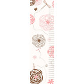 Dragonflies and Flowers Growth Chart