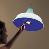 Officina H Pendant with Colored Glass