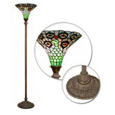 Peacock Torchiere Lamp