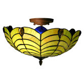 Shell Hanging 2 Light Semi Flush Mount