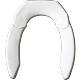 All-Comfort Toilet Seat in White