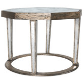 Mirror End Table
