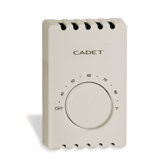 Double Pole Bi-Metal Thermostat in Almond