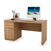 Schreibtisch "Inman" in Teak