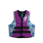 PFD 5979 Women's Axis Series Neoprene Life Vest in Charcoal and Teal
