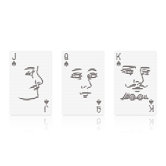 Mollaspace Poker Face Deck of Cards