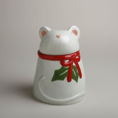Twas The Night Whimsy Mouse Cookie Jar