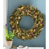 Botanicals Gazebo Floral Wreath