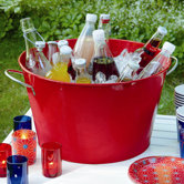 Red Party Tub