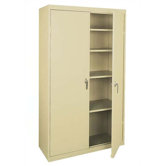 Valueline Mobile Storage Cabinet with Four Fixed Shelves