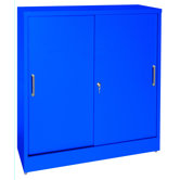 42" Storage Cabinets with Sliding Door