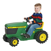 Plastic Pedal-Powered Tractor