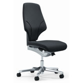 64 Series High-Back Leather Swivel Office Chair