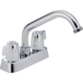 Centerset Bathroom Faucet with Double Handles