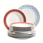 Elena 12 Piece Dinnerware Set
