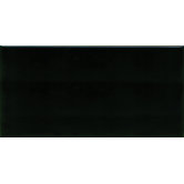 Hand-Painted Ceramic 3" x 6" Glazed Single Bullnose in Carbon