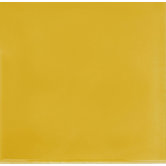 Hand-Painted Ceramic 6" x 6" Glazed Field Tile in Sol