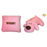 Happy Dog (Woof) Pillow