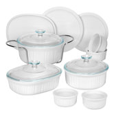 French White 14 Piece Bakeware Set