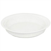 French White 9" Pie Plate